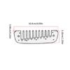 Professional 10 Holes Diatonic Harmonica Comb Replacement Practical Metal Harmonica Comb Harmonica Part Enduring