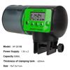 200ML Timer Feeder Digital Fish Tank 2 In 1 Manual and Smart LCD Display Adjustable Automatic Fish Feeder Aquarium