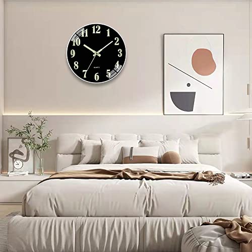 Nordic Luminous Silent Wall Clock
