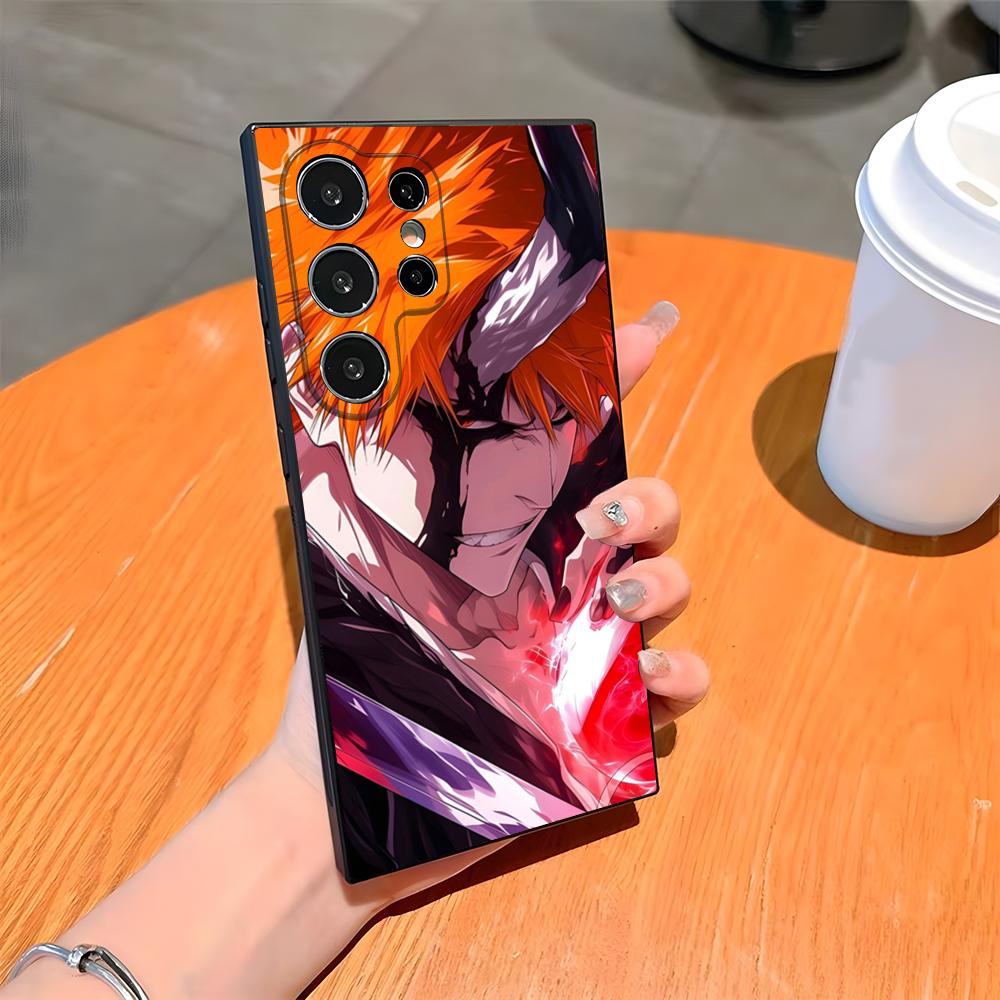 BLEACH Anime Phone Case For Samsung S25 Ultra S24 S23 Fe S22 S20 S21 Plus A54 A34 A53 A16 Back Cover