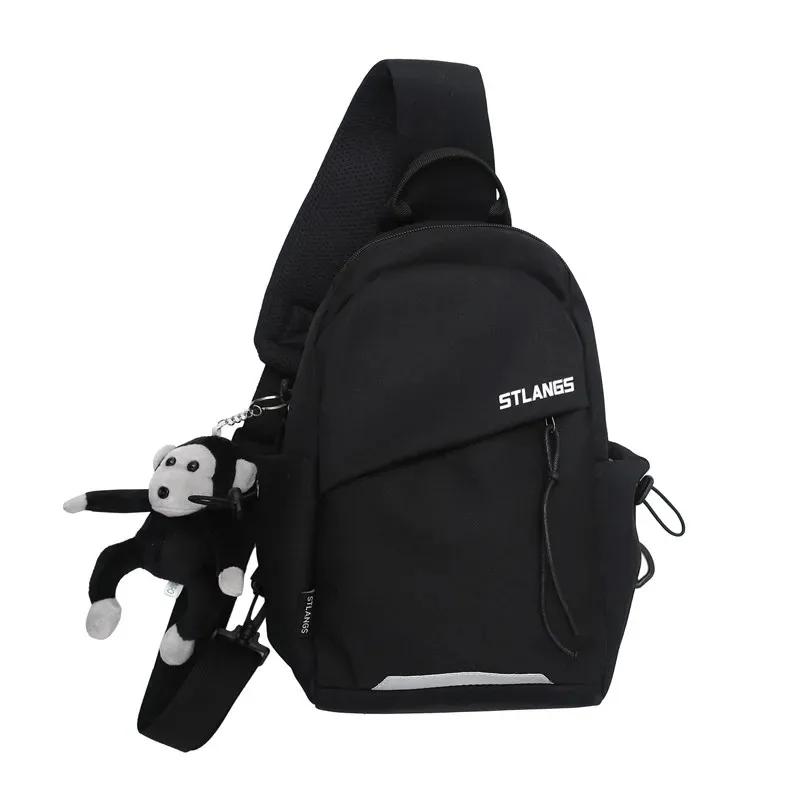 

Fashion New Waist Bag Street Trend Chest Pack Shoulder Bag Unisex High Quality Nylon Belt Bags Brand Designer Phone Pack Purse