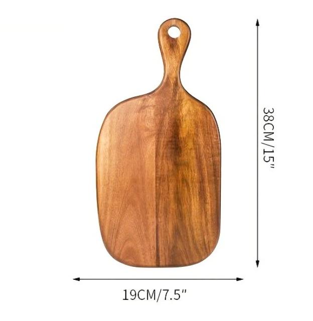 Acacia Wood Cutting Board Thickened Chopping Board Antibacterial Home Cutting Meat Vegetables Fruit and Cheese Kitchen tools