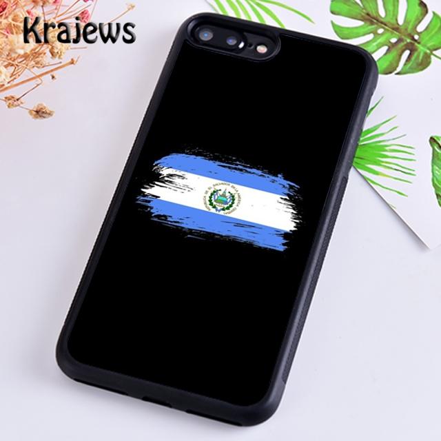 Krajews El Salvador National Flag Soft Phone Case Cover For iPhone 17 Air 16 15 14 Plus 11 12 13 Pro Max Coque Fundas