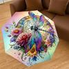 1PC Dragonfly FlowersAutomatic Open/Close Umbrella with Windproof, 8-Rib Sturdy Canopy, Durable Ribs, Fashionable Design, Outdoor Accessory, Fun Prin,