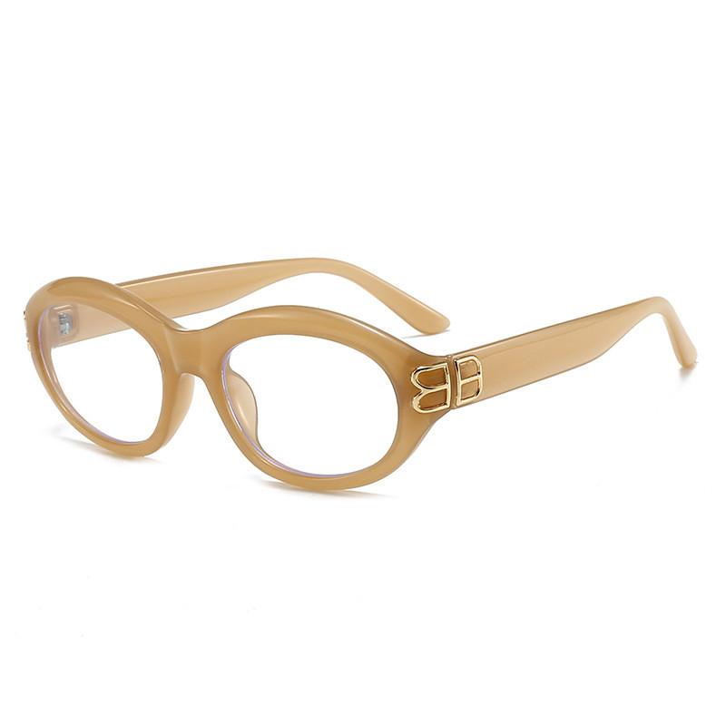 Fashion Ol Cat Eye Sunglasses With Uv400 Protection For Summer Outings