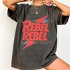T-Shirt Comfort Colors Rebel Rebel David Bowie