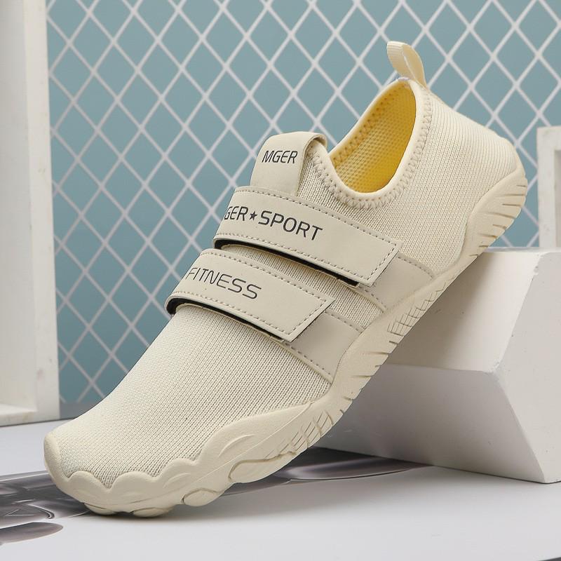 Breathable Non-slip Gym Shoes for Squats & Deadlifts - Barefoot Soft Sole
