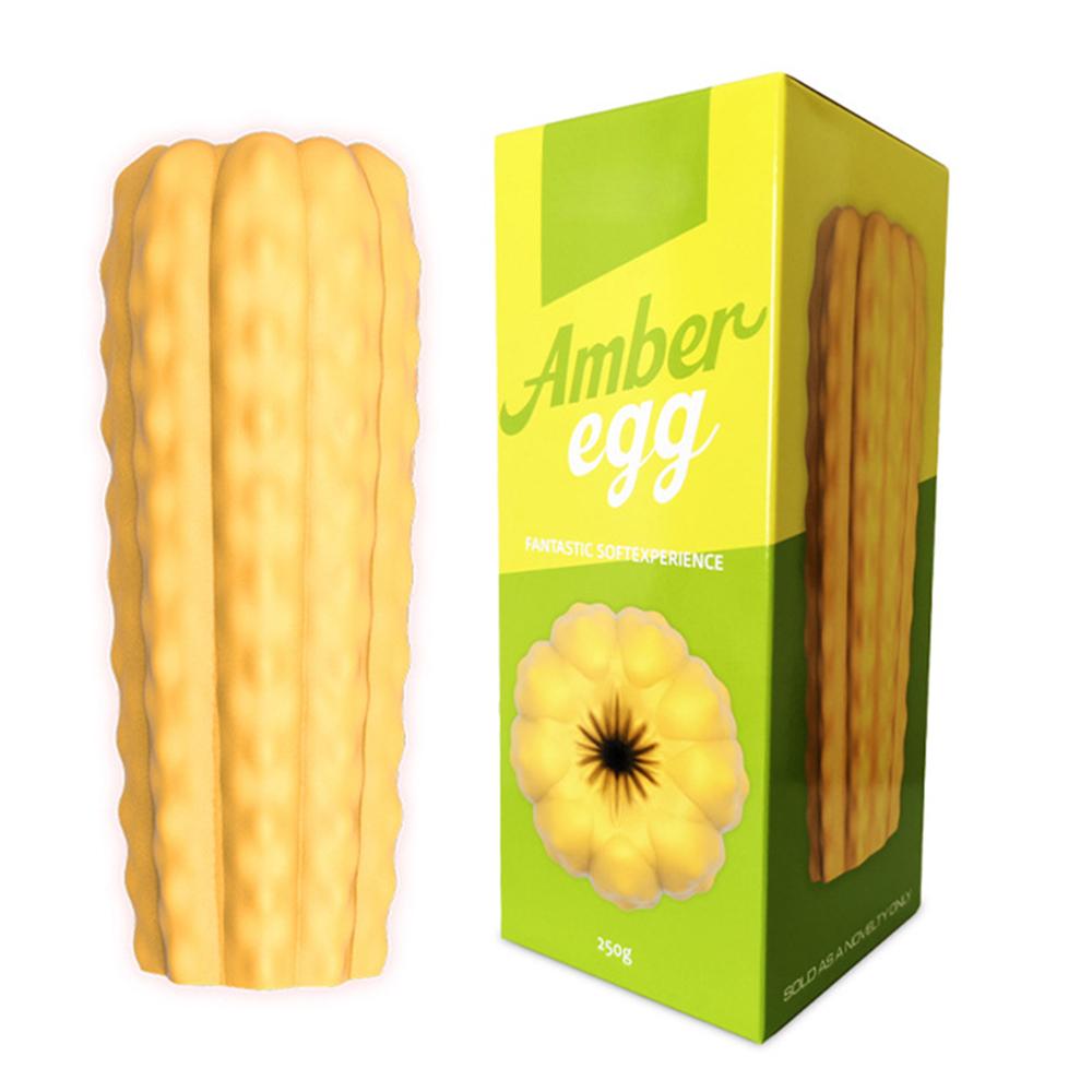 Silikon Männliche Masturbation Weich Stimulierender Penis-Massagegerät Dehnbarer Masturbator Sexspielzeug für Männer Masturbationsbecher Erwachsener 18+