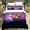 Set Biancheria da Letto Accogliente per Bambini Con Anime Super Mario Copripiumino 3D Anime per Bambino Bambini Adolescenti Adulti Tessile per la Casa Coperta Trapuntata