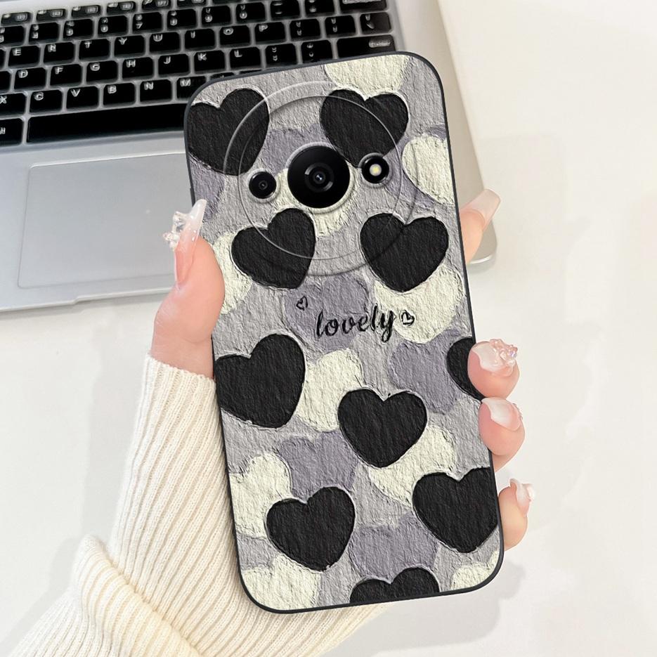 For Xiaomi Redmi A3 A3x Case RedmiA3 Pro Unique Candy Painted Cover Matte Soft TPU Phone Case For Redmi A3 Pro RedmiA3 A3x Shell