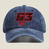 Stylized  Go Racing Graphic Fashion Washed Baseball Cap Hat Outdoor Activities