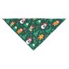 Beautiful Christmas Triangular Scarf, Decorative Neckerchief, Bib, Washable Tie, Dog Bandana for