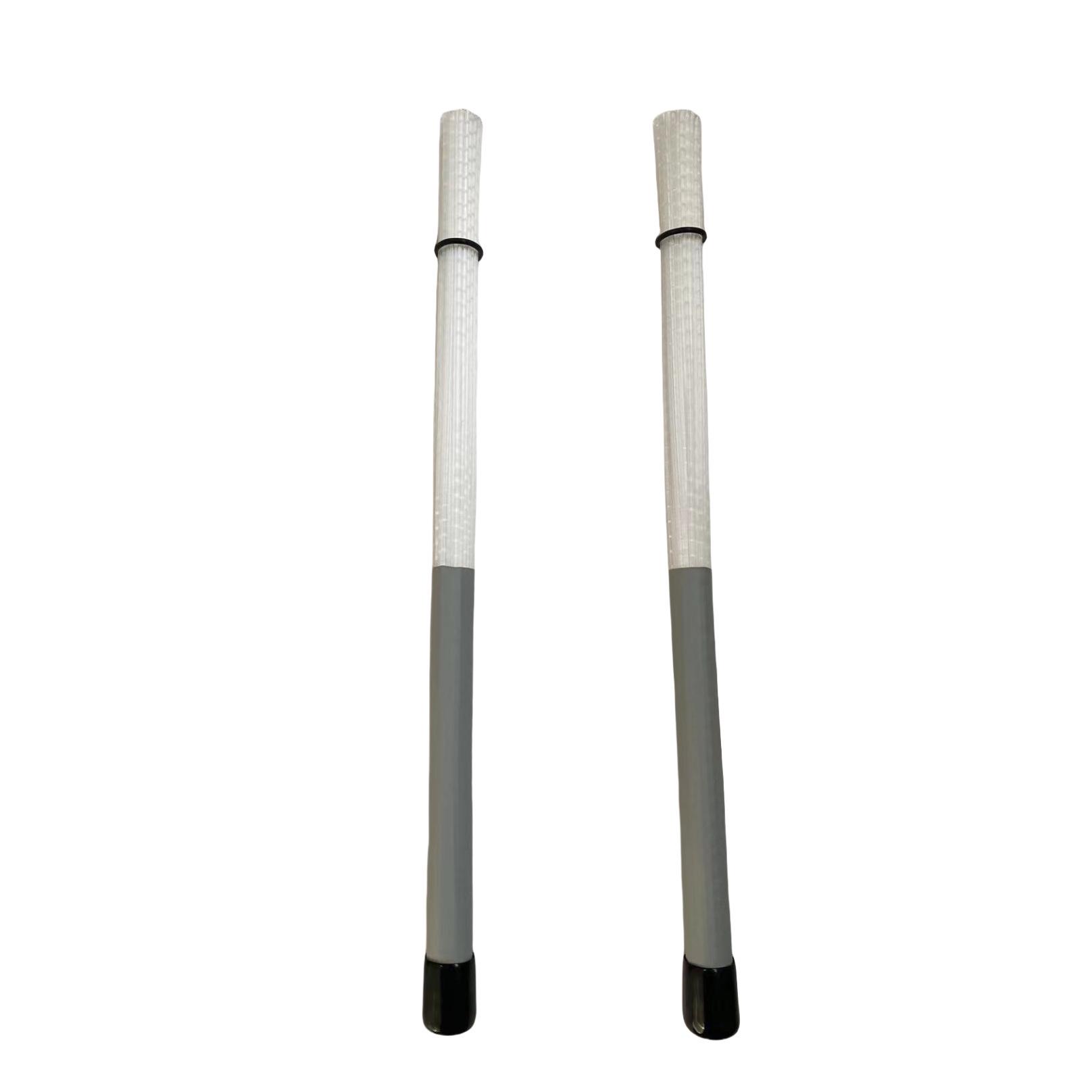 

High Elastic Nylon Drum Brushes and Stick Set - Percussion Accessories for Jazz Drums