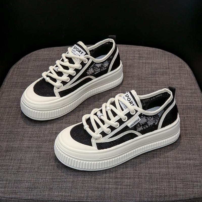 

Классическая обувь в рыбацком стиле, женские белые туфли, новые летние дышащие туфли с сеткой, универсальные туфли на толстой подошве на платформе 38