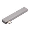 Estación de Acoplamiento 3 en 1 Tipo C a USB3.0 2USB2.0 5Gbps Alta Velocidad Aleación de Aluminio Mini Estación de Acoplamiento