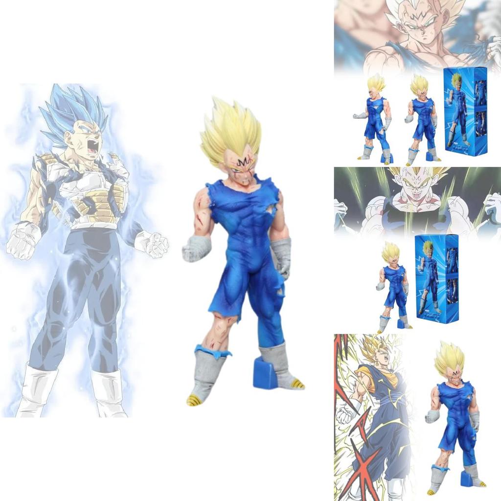 Colorful Dragon Ball Z Vegeta Action Figure Beautiful Saiyan Prince Collectible With Box