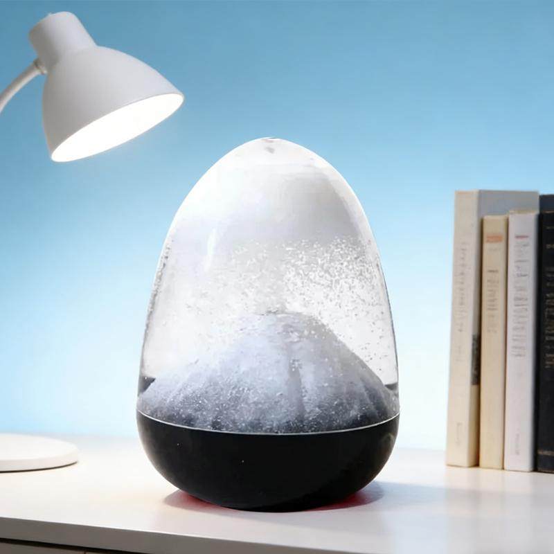 Hourglass Sand Timer Ornaments Hourglasses Liquid Dynamic Oil Drop Leak Toys Volcano Entertaining Play Safe Fun Kid Friendly