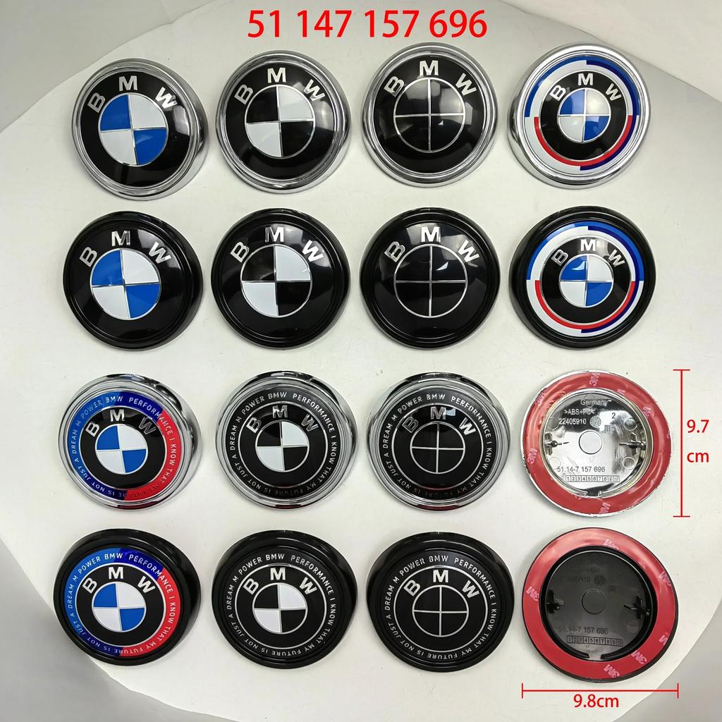 YABBF1 For BMW New 2025 Genuine Rear Trunk Logo Emblem - for BMW X3 X5 X6 E70 E71 F15 F16 Models (51147196559/51147364375/51147157696/5