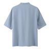 Bow Tie Blouse Women Summer Thin French Blouse Women Loose Belly Short-sleeved Chiffon Shirt Solid Shirt