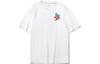 Li Ning Sports Fashion Collection T Shirts Unisex White Crew Neck Moderate Straight Fit AHSR406-1
