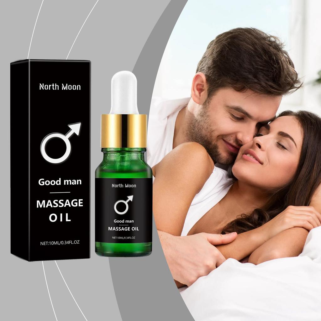 Men's Massage Oil Is A Refreshing and Nourishing Essential Oil That Is Soft, Gentle, and Clean for The Body