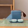 Shangqi Ceramic Travel Tea Set (1 Pot, 2 Cups)
