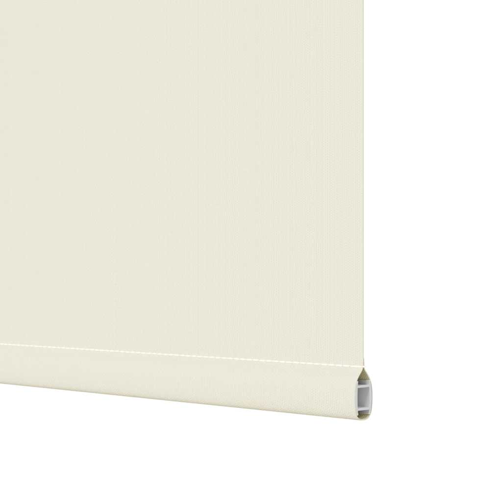 Blackout Roller Blind Cream White 125x210 cm Fabric Width 121.6 cm