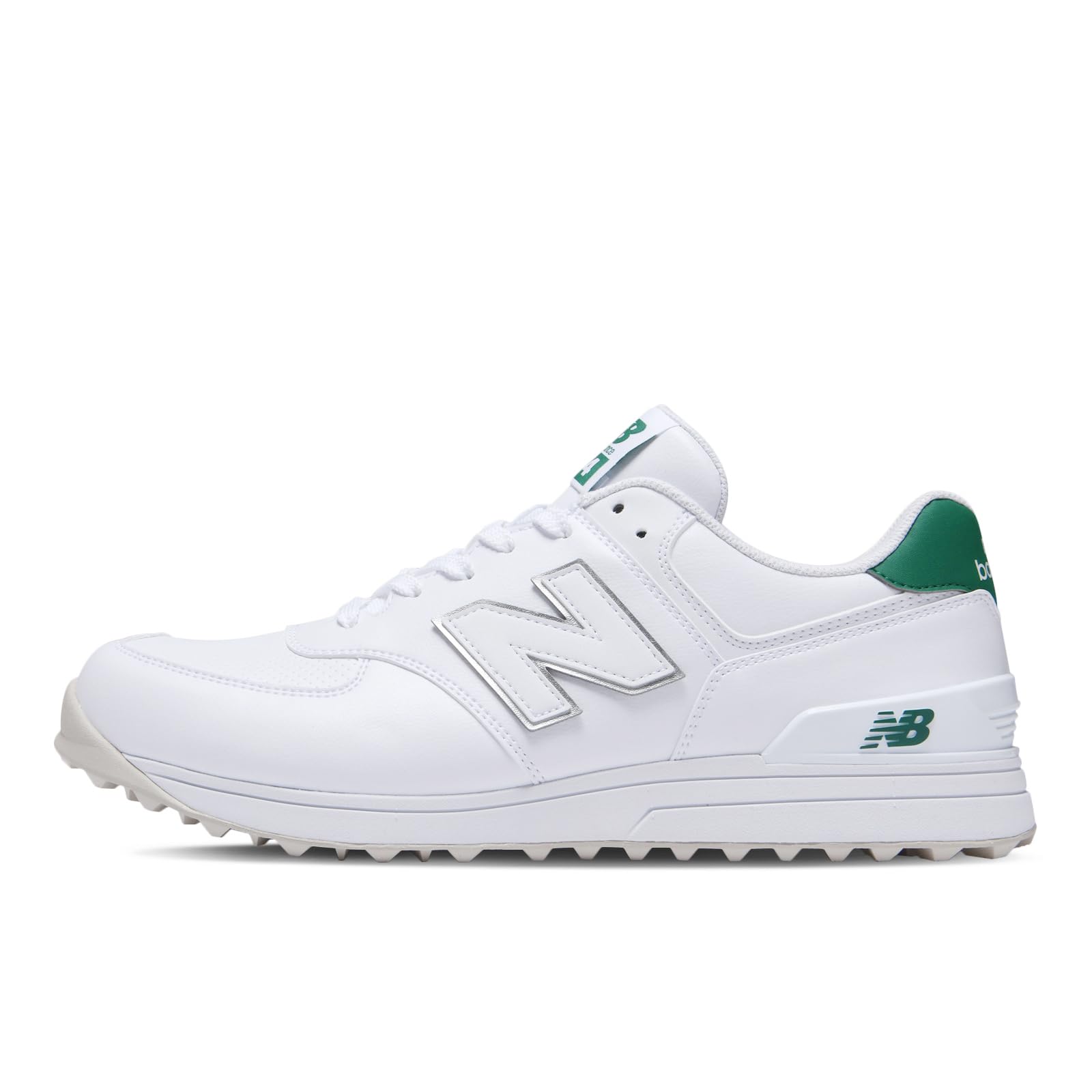 

Обувь для гольфа UGS574v3 без шипов см 2E [New Balance] Мужская Женский J3(БЕЛЫЙ/ЗЕЛЕНЫЙ) 26,0