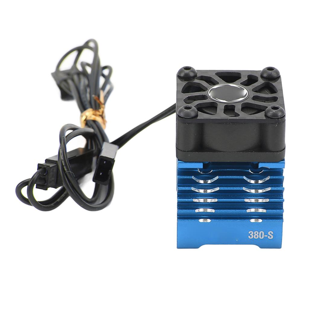 RC Motor Single Cooling Fan Heat Sink Aluminum Alloy 32000RPM RC Radiator for 28mm 29mm 380