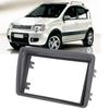 2Din Car Stereo Radio Fascia Center Control CD Dash Panel Frame Replacement for FIAT Panda 2003?2012