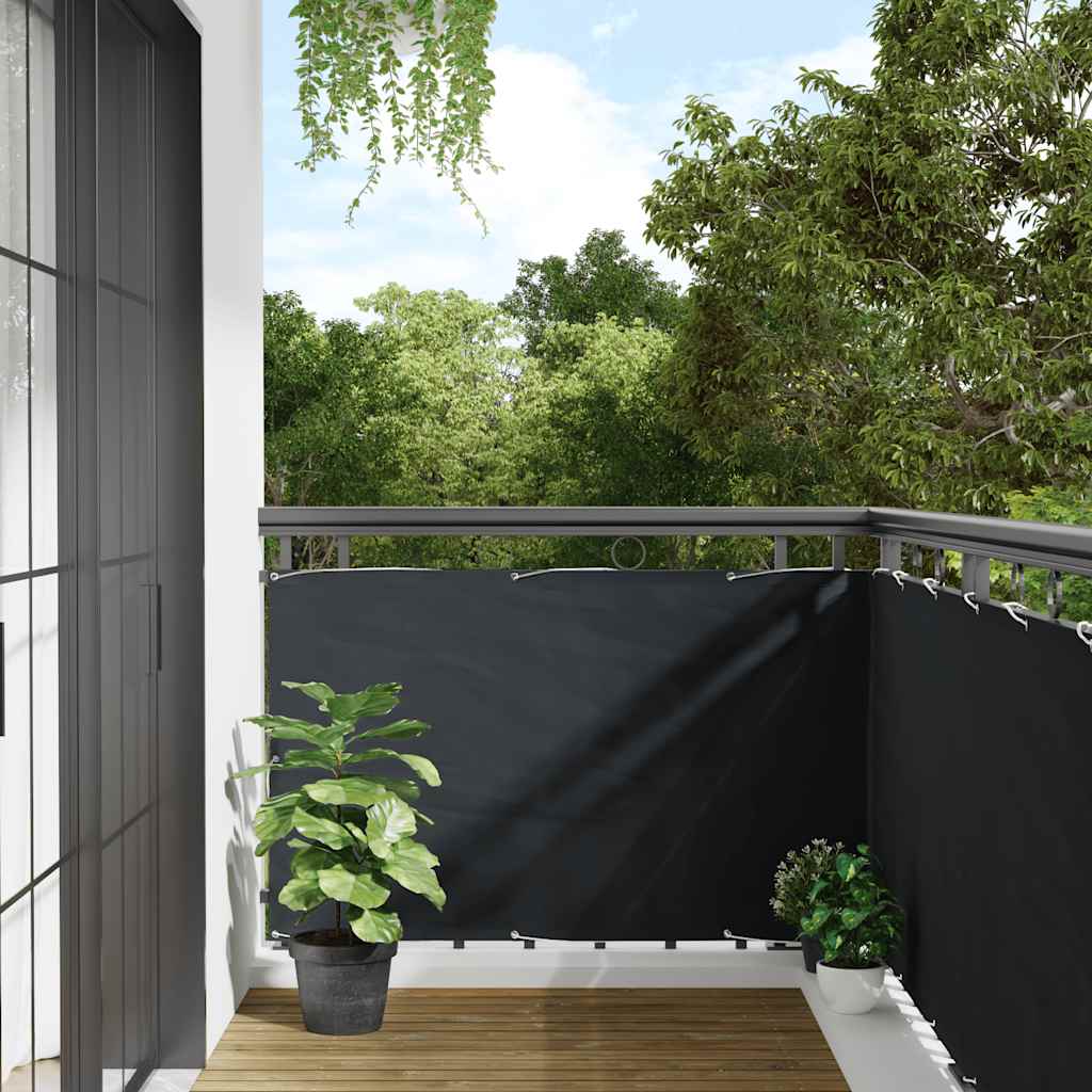 Vidaxl Balkon Sichtschutz, Anthrazit, 90X300 Cm, Oxford-Gewebe