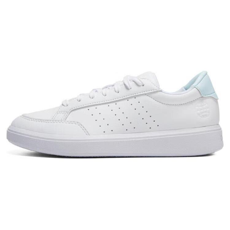 (WMNS) adidas Nova Court Lifestyle Vegan Shoes White Almost Blue Women s GX1760 EU 36