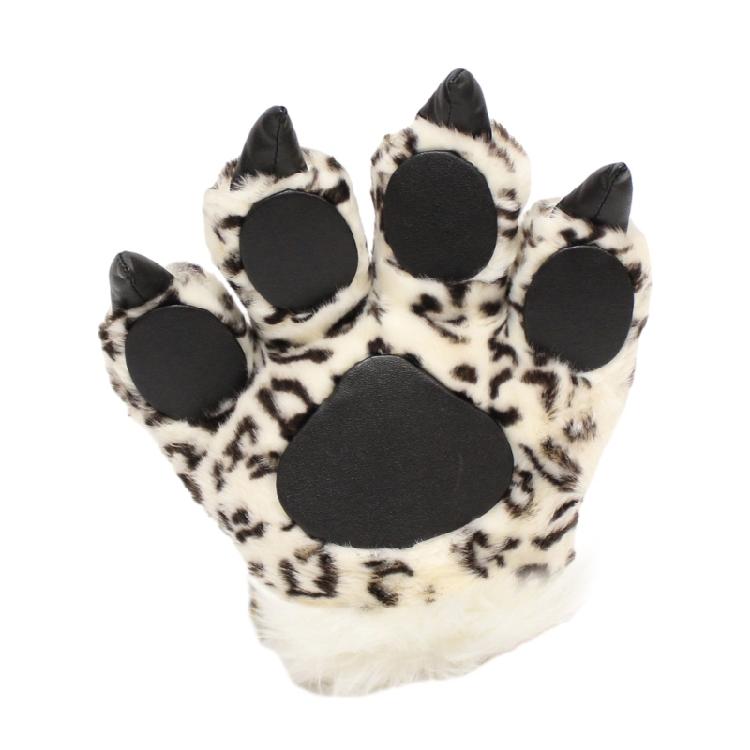 Leopard Costume Accessories Set Leopard Ear Headband,Tail Halloween Cosplay Prop