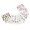 30 Sheets Butterfly Nail Stickers Nail Art Water Transfer Sticker with Butterfly Flower Patterns for DIY Nails