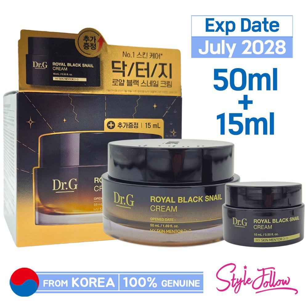 [Dr.G] Royalny krem ze śluzem czarnego ślimaka 50ml +15ml