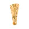 Decorative Lapel Brooch Pin with Open Flower Holder, Copper Base for DIY Floral Styling, Daily Wear and Parties