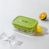 Food grade silicone ice grid mold household refrigerator press type ice grid quick freezing easy demoulding mini small ice box