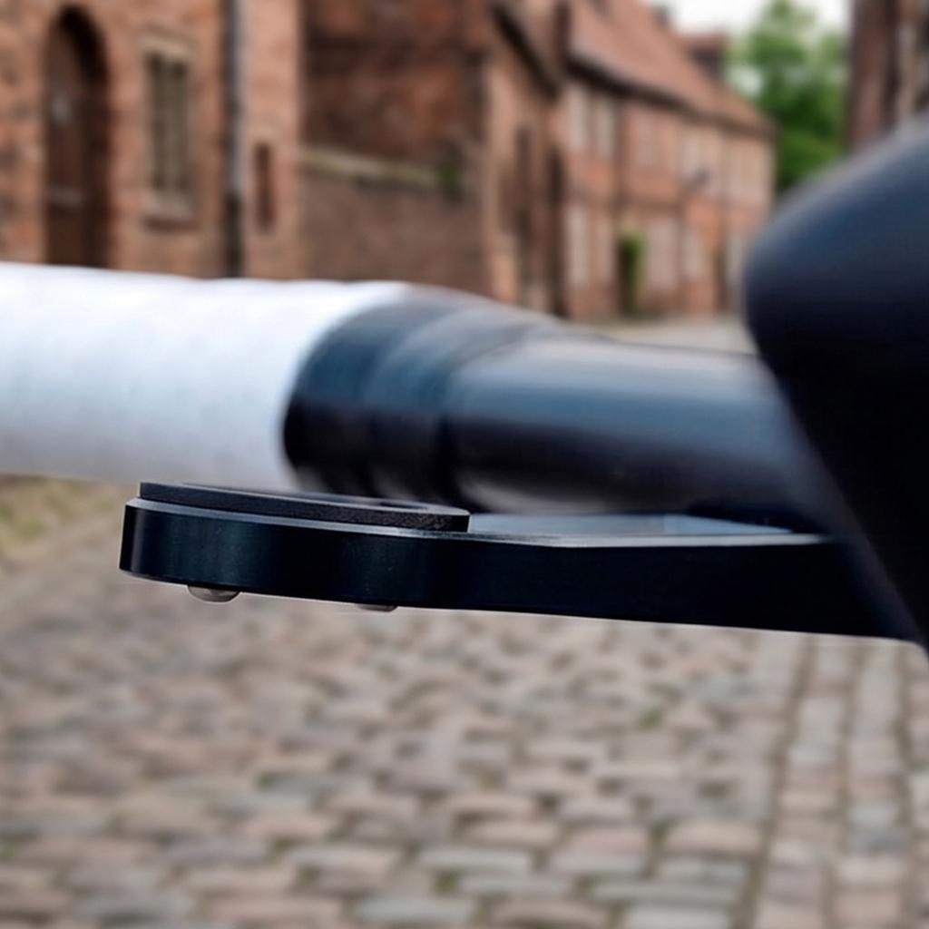 Carbon Fiber Computer Mount for Bigrock Second Generation Bar Handlebar Out Front Combo Mount High-Stiffness Upgrade