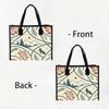 Forest Print Large Tote Bag Casual Daily Shoulder Handbag