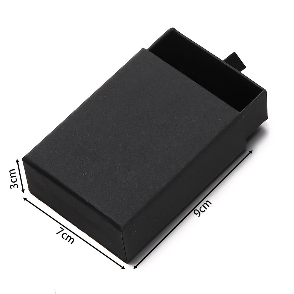 Creative Drawer Jewelry Packaging Box Necklace Ring Earing Bracelet Storage Organizer Display Stand Solid Color Paper Gift Boxes