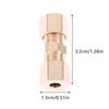 5/10Pcs Brake Line Connector Without Flaring 4.75Mm 3/16 Useful Brake Line Connector For Brake Line Car Accessories