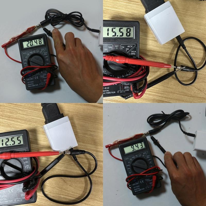 USB-C zu DC5.5x2.1mm 9V 12V 15V 20V Trigger Stromkabel für LCD-Monitore Cine Broadcast Radio 9V 12V 15V 20V Geräte