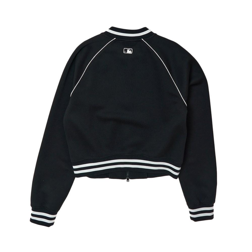 New MLB Varsity New York Yankees Jacket Women's Black 3FTRV1251-50BKS