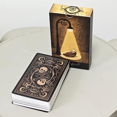 Abandon Oracle Deck Based On Nightmares From The Dream Diaries of Patrick Valenza 52 Horrifying Oracle Cards 10.5*6cm