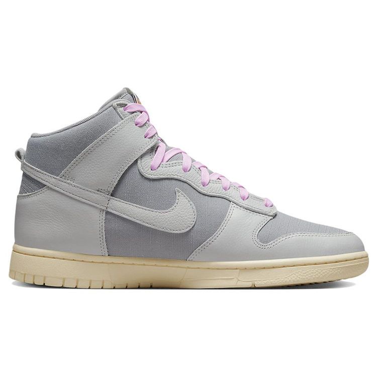 Nike Dunk High Vintage Certified Fresh - Particle Grey Men Sneakers Light-Smoke-Grey Grey-Fog Sail DQ8800-001