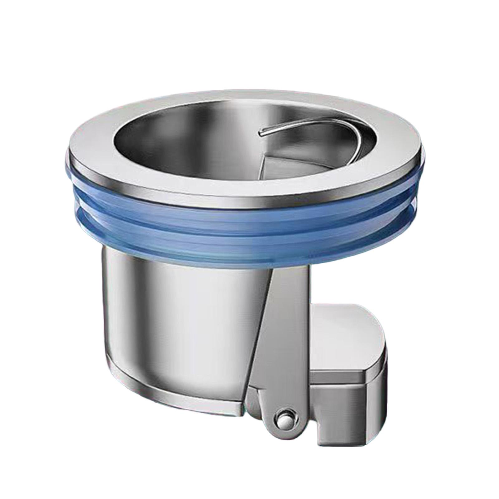 

Латунный напольный слив Cor Анти-запах Анти-насекомые Канализационный Быстрый дренаж Напольный слив для ванной комнаты Сердечник Прочный Быстрая установка Напольный слив серебряный