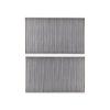 For Tesla Model 3 Model Y EV MANN FILTER CUK25015/21-2 2PCs Activated Carbon Built-in Cabin Filter 1107681-00-A 1107681-00-B