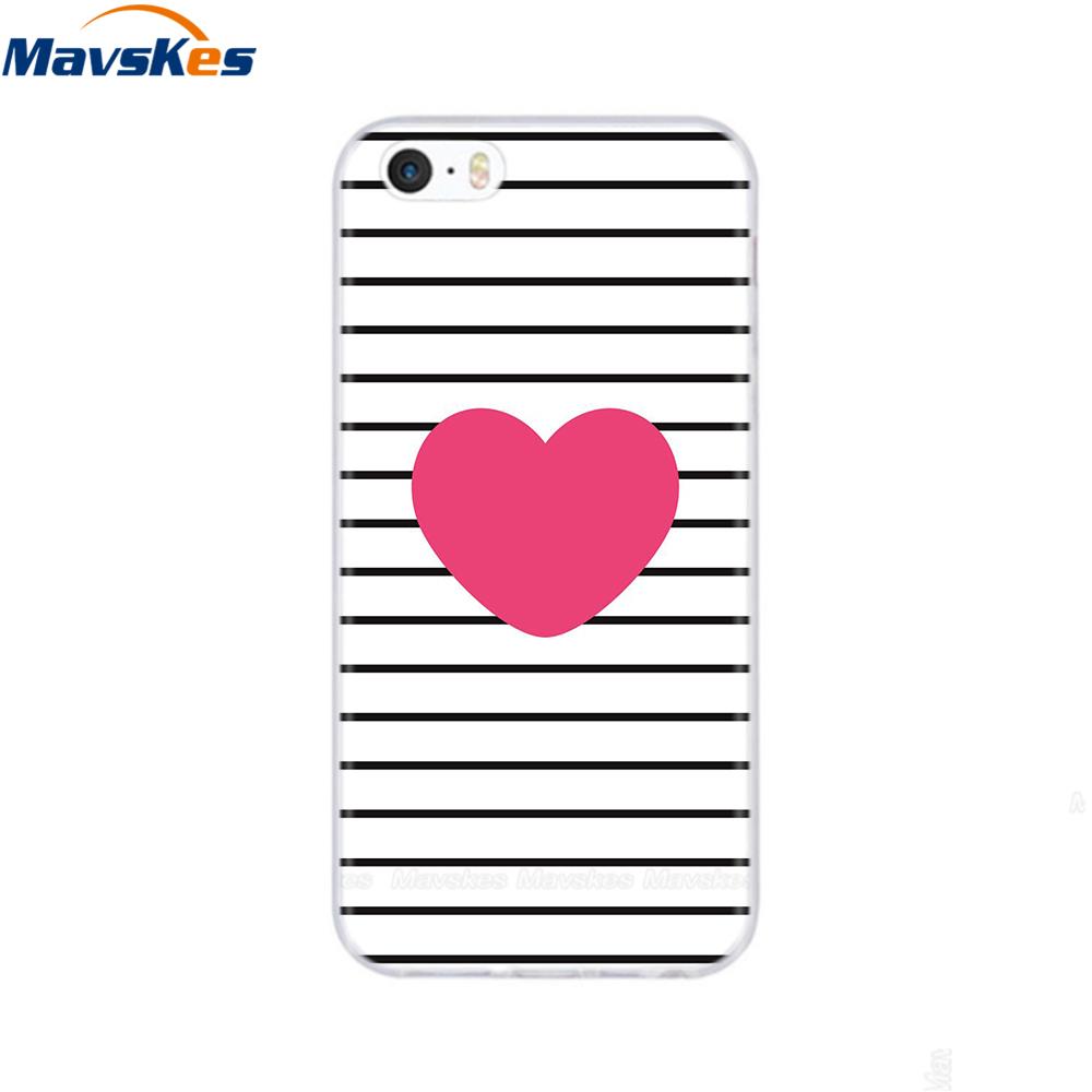 soft tpu case for iPhone 4 4s 5 5s SE 6 6s cute cartoon cat flower fashionable silicone phone case cover full protective coque