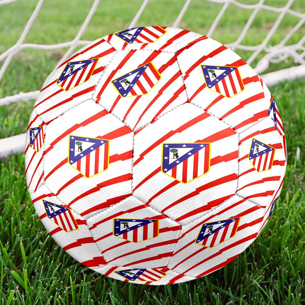 Fußballverein Aufdruck Größe 5 Fußball, Standard-Spielball für Sportspiele und Mannschaftstraining, Ideales Geschenk für Fußballfans