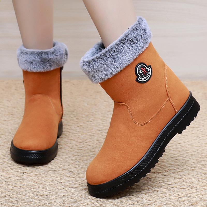 Cotton Shoes, Snow Boots, Women's Boots, Thickened Cotton Boots, Warm Long Boots